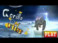 Gorilla On Fire!! Screen Shot 0