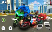 Infinity Superhero Moto GTR Stunt Racing 2018 Screen Shot 9