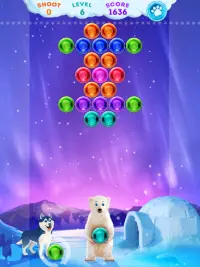 Polar Bear : Frozen Bubble Shooter Screen Shot 3