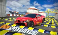 Crash Car Engine Beam Damage Sim – Speed Bumps Screen Shot 1