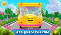 Wheels On Bus Kids Activities Screen Shot 0