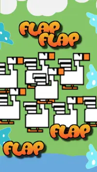 Flappy Goose Game Not Angry Screen Shot 1