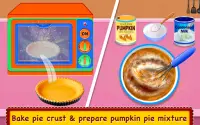 Pumpkin Pie Maker - Dessert Food Cooking Game Screen Shot 2