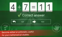Math Puzzle (Calculation, Brain Training Apps) Screen Shot 1