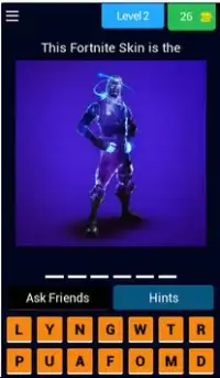 Guess the Fortnite Skin Screen Shot 0