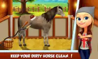 Magico Unicorno Cavallo Gioco cura: Dressup Sim Screen Shot 2