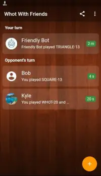 Whot With Friends - Free Multiplayer Whot Game Screen Shot 2