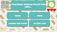 Fatimah Halilintar Trivia Game 2 Screen Shot 1