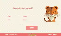 Animal Quiz Screen Shot 1