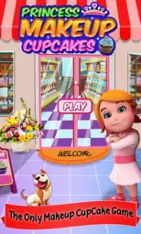 Princess Makeup Cupcake Maker! Sobremesas para men Screen Shot 0