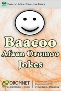Baacoo Afaan Oromoo Jokes Screen Shot 1