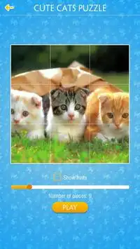 Cute Cats Jigsaw Puzzles Screen Shot 2