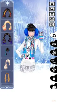 Winter time with warm dressup Screen Shot 6