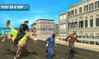 Police Horse Crime City Chase Screen Shot 3