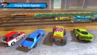 Train vs Car Racing 3D Screen Shot 1