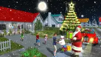 World Christmas Santa Rush Delivery:Gift Santa sim Screen Shot 1