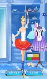 Frost Ballerina Salon & Dress Up Games For Girls Screen Shot 2