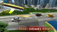 Futuristic Flying Bus Sim 3D Screen Shot 3