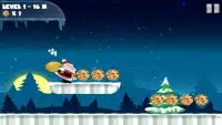 Christmas Santa Running Game Screen Shot 2