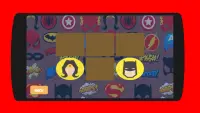 Superhero justice memory game Screen Shot 2
