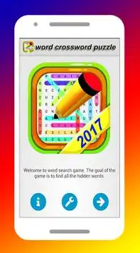 word crossword puzzle 2017 Screen Shot 0