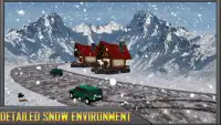 Snow Jeep Drifting Rally Screen Shot 4