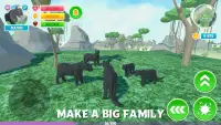 Panther Family Sim 3D: Aventura en la jungla Screen Shot 2