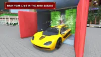 Luxury Wedding Limousine Taxi: 3D Car Driving 2021 Screen Shot 0