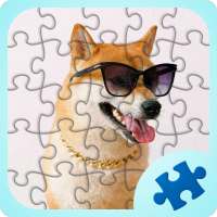 Teka-teki Jigsaw Permainan Anjing