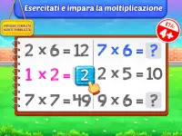 Matematica moltiplicazione Screen Shot 7