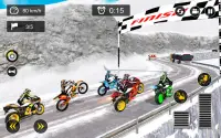 Đua xe đạp leo núi trên tuyết - Cuộc đua Motocross Screen Shot 0