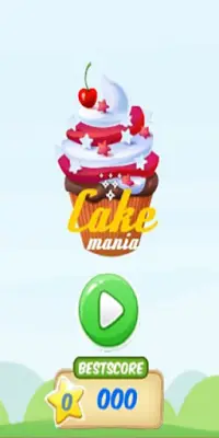 Fantasy Cake Mania Match 3 Puzzle Game Screen Shot 0