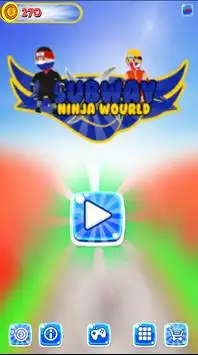 Subway Ninja World Surfer Screen Shot 0