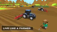เครื่องคราดหญ้า Farming Harvester 3: Fields Simula Screen Shot 11