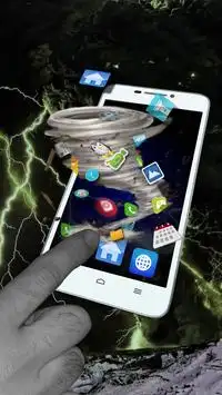 Super Tornado Bildschirm App Screen Shot 1