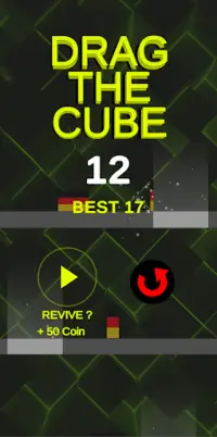 Drag The Cube - Physics Game Screen Shot 5