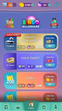 Bingo Billionaire - Bingo Game Screen Shot 2