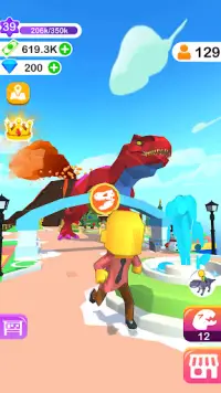 Dino Tycoon - game xây dựng 3D Screen Shot 5