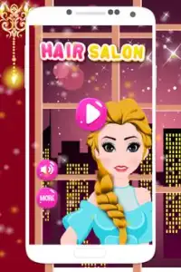 Hair Salon game Screen Shot 0