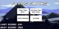 Flying Blocks Screen Shot 0