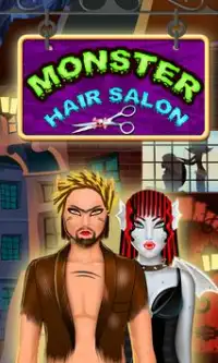 Monster Hair Salon Screen Shot 0