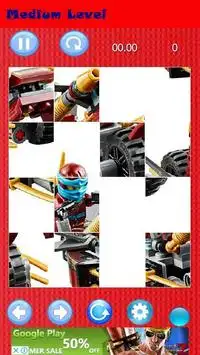 game puzzle of ninja the lego Screen Shot 4