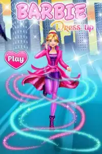 Barbie Power Dress Up Screen Shot 0