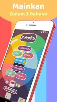 KolorKu - Game Warna Asah Otak Screen Shot 4