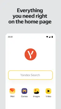 Yandex Start Screen Shot 0