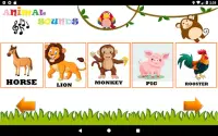Sonidos de animales, Aprender animales para niños Screen Shot 11