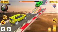 Prado Jeep xe đóng thế: trò chơi đua xe miễn phí Screen Shot 3