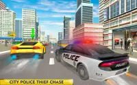 policja samochód parking: 3D czujność zespół Screen Shot 0
