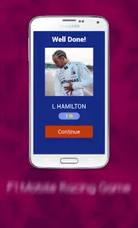 Formula Car Drivers Quiz - Mobile Racing Game Screen Shot 1