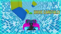 Free Car Driving: Tunnel Rush Game Screen Shot 1